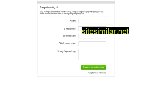 easy-cleaning.nl alternative sites