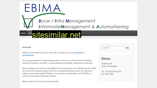 Ebima similar sites