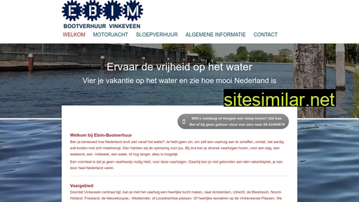 ebim-bootverhuur.nl alternative sites