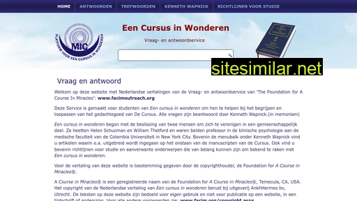 eciw.nl alternative sites