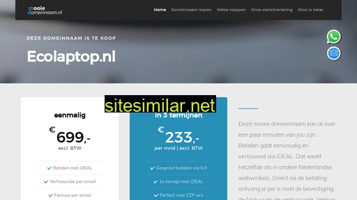 ecolaptop.nl alternative sites