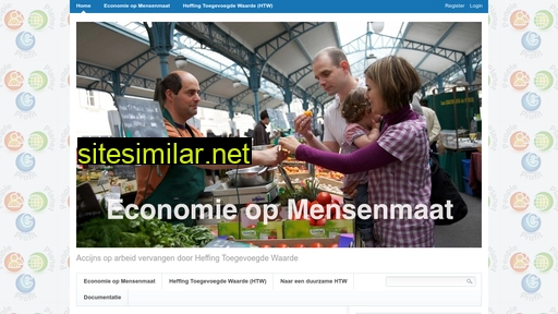 economieopmensenmaat.nl alternative sites