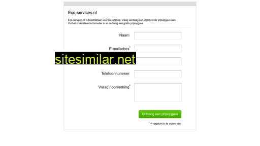 eco-services.nl alternative sites