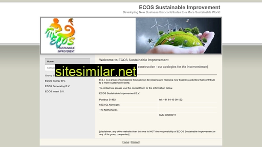 ecos.nl alternative sites