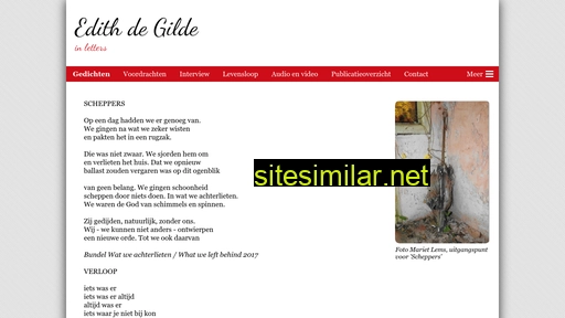 edithdegilde.nl alternative sites