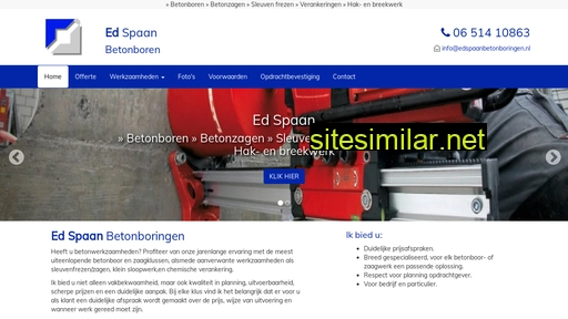 edspaanbetonboringen.nl alternative sites