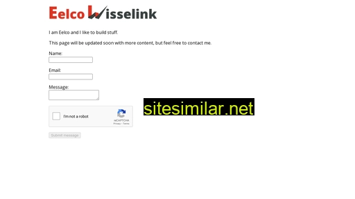 eelcowisselink.nl alternative sites