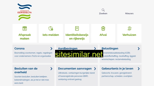 eemsdelta.nl alternative sites