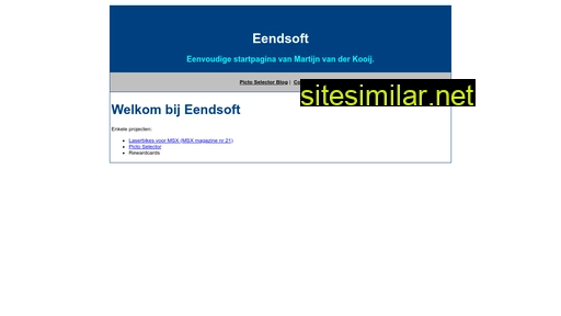 eendsoft.nl alternative sites