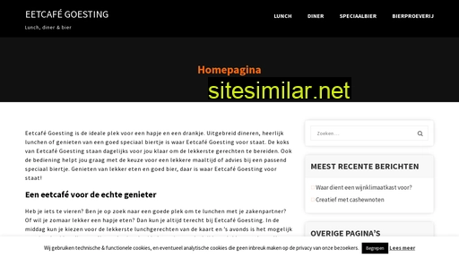 eetcafegoesting.nl alternative sites