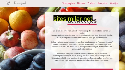 eetweetjes.nl alternative sites