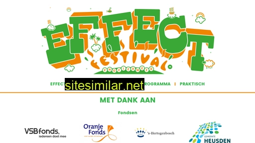effectfestival.nl alternative sites