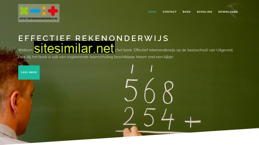 effectiefrekenonderwijs.nl alternative sites