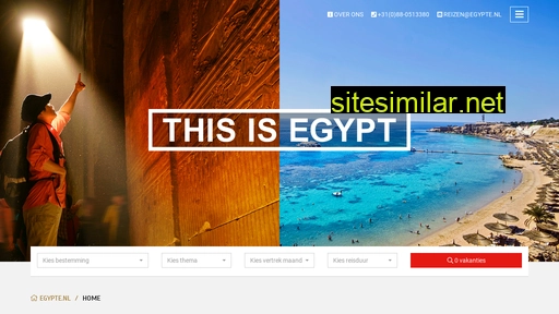 Egypte similar sites