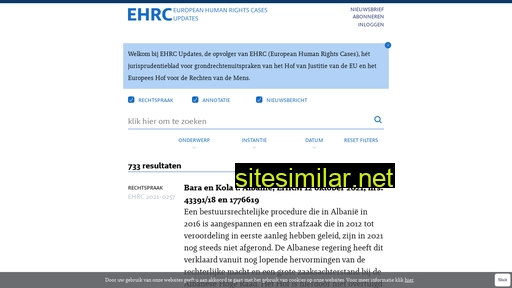 Ehrc-updates similar sites