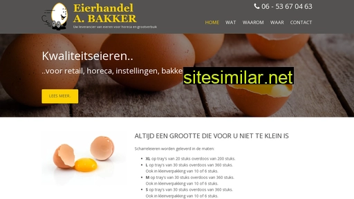 eierhandelbakker.nl alternative sites