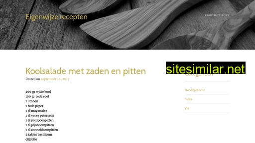 eigenwijzerecepten.nl alternative sites