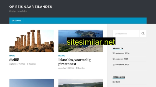eilandenreizen.nl alternative sites