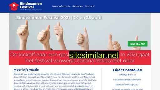 eindexamen-festival.nl alternative sites
