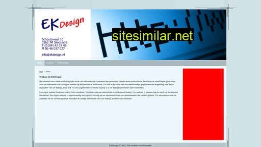 ekdesign.nl alternative sites