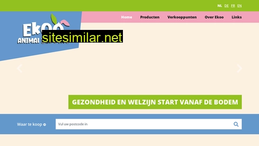 ekooanimalbedding.nl alternative sites