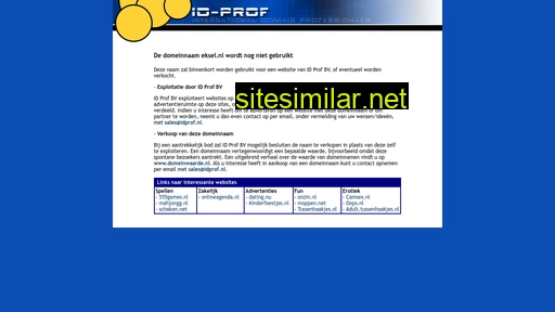 eksel.nl alternative sites