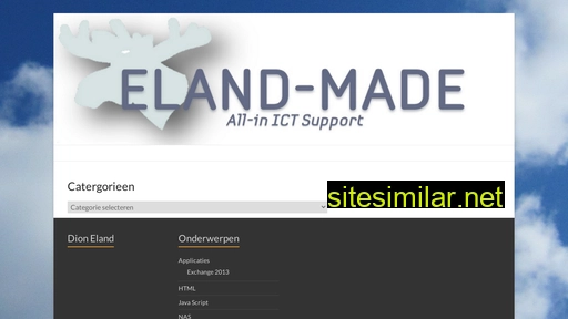 eland-made.nl alternative sites