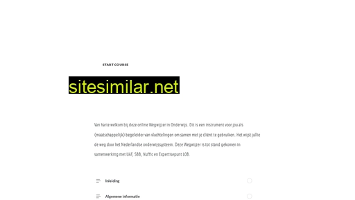 elearning.vluchtelingenwerk.nl alternative sites