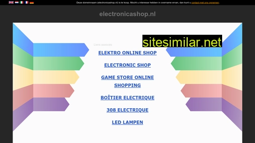Electronicashop similar sites