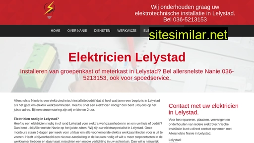 elektricien-in-lelystad.nl alternative sites
