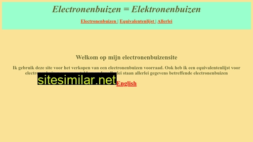 elektronenbuizen.nl alternative sites