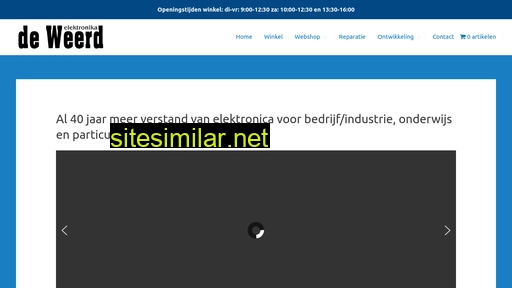 elektronikadeweerd.nl alternative sites