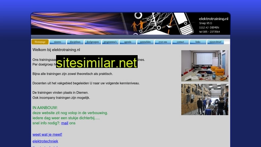 elektrotraining.nl alternative sites