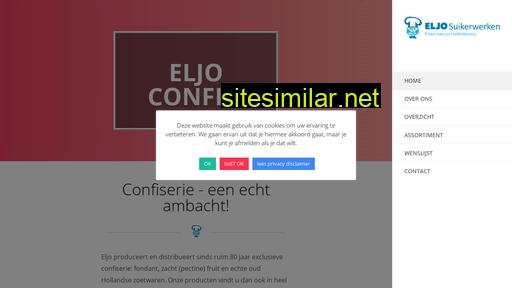 eljoconfiserie.nl alternative sites