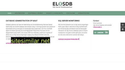 elosdb.nl alternative sites