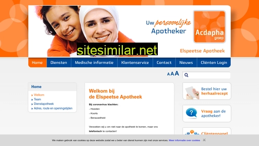 elspeetseapotheek.nl alternative sites