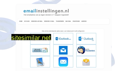 emailinstellingen.nl alternative sites