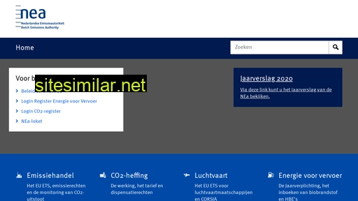 emissieautoriteit.nl alternative sites