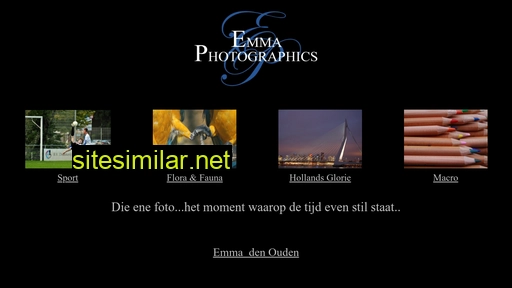 emmaphotographics.nl alternative sites