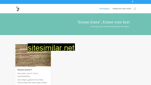 emme-zoete.nl alternative sites