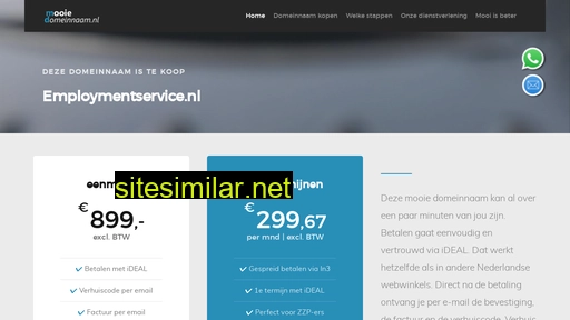 employmentservice.nl alternative sites