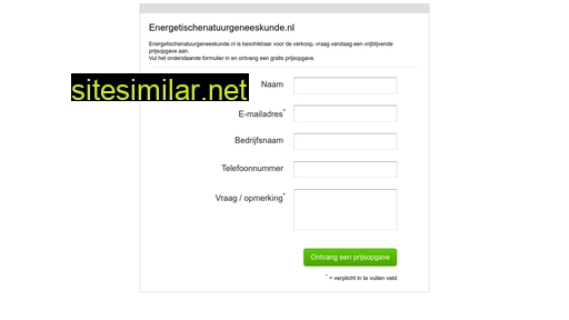energetischenatuurgeneeskunde.nl alternative sites