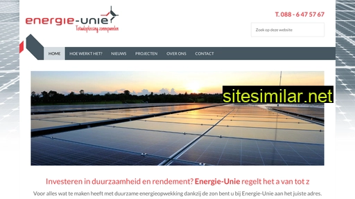 Energie-unie similar sites