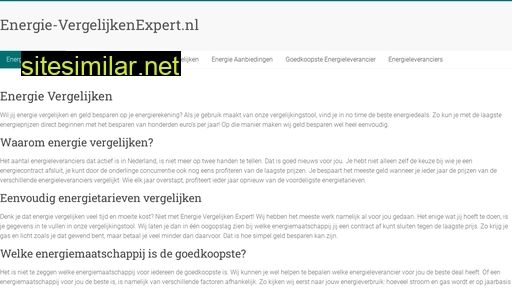 energie-vergelijkenexpert.nl alternative sites