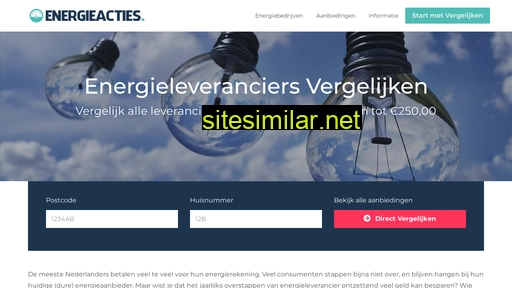 energieleverancieractie.nl alternative sites