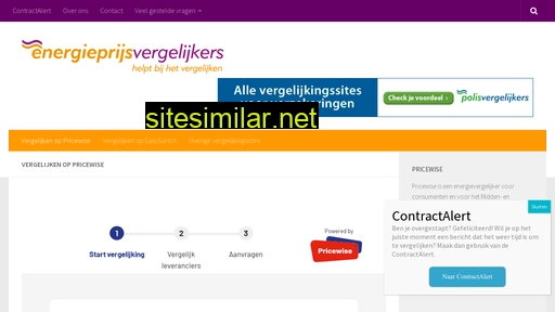 energieprijsvergelijkers.nl alternative sites
