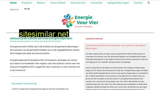 energievoorvier.nl alternative sites