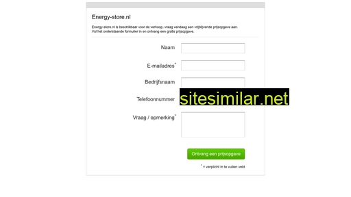 energy-store.nl alternative sites