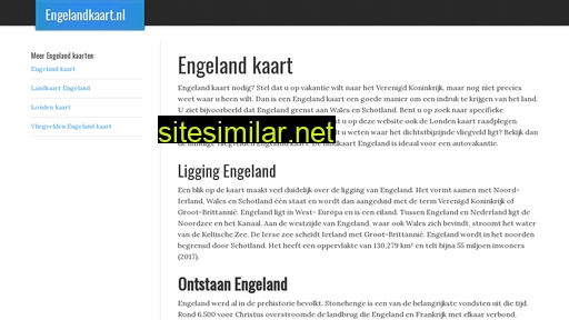 engelandkaart.nl alternative sites