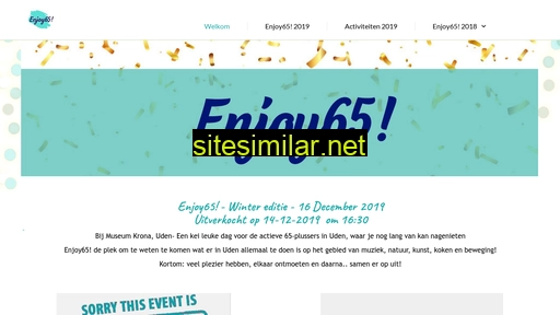 enjoy65.nl alternative sites